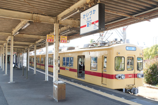 西鉄 600形 貝塚駅