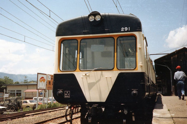 上田電鉄 クハ290形 別所線 上田駅 1985年
